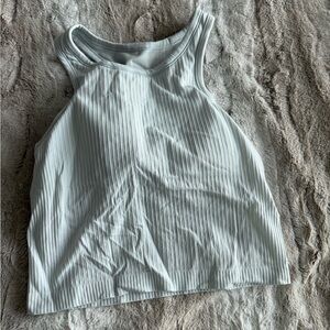 Lululemon Ebb to Street Cropped Racerback Tank Top